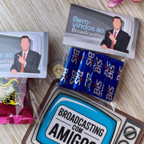 Tag + Plaquinhas - Broadcasting