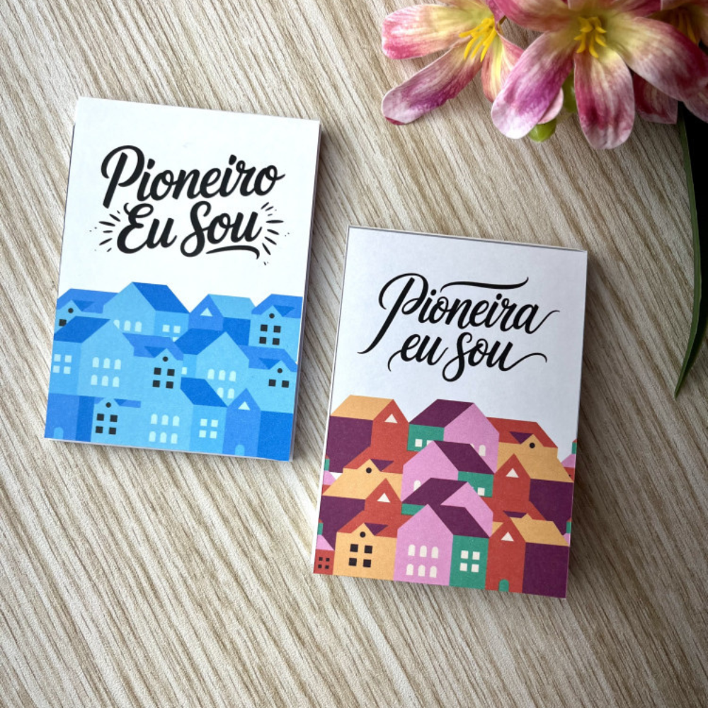 Capa para Bloquinho e Chaveiro Pioneiro(a) Eu Sou - Imagem 2