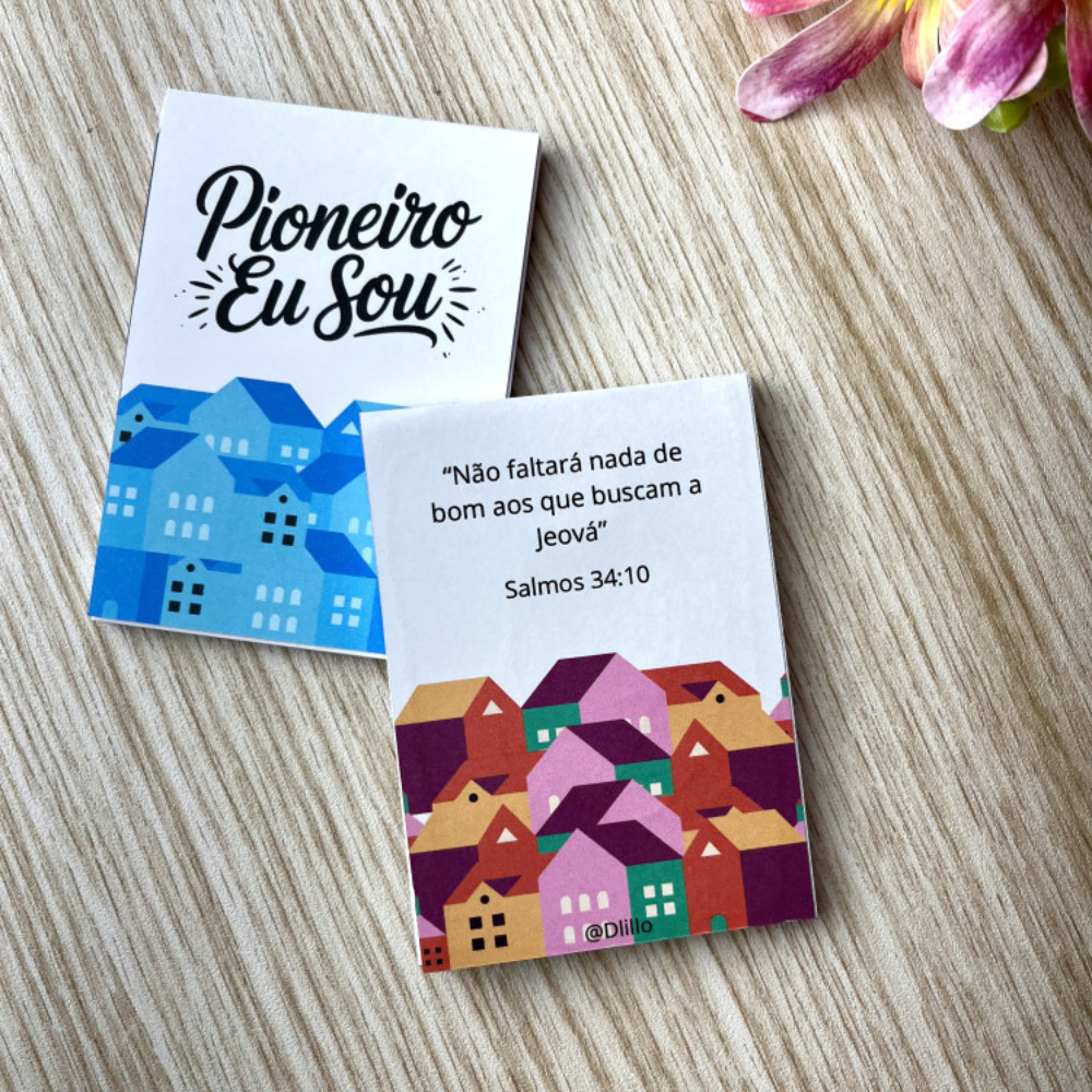 Capa para Bloquinho e Chaveiro Pioneiro(a) Eu Sou - Imagem 3