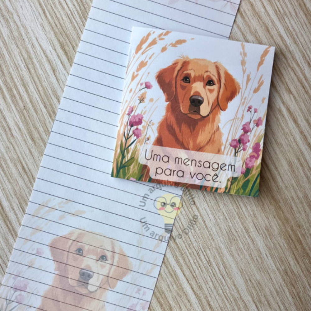Cartas e Envelopes - Animais - Imagem 4