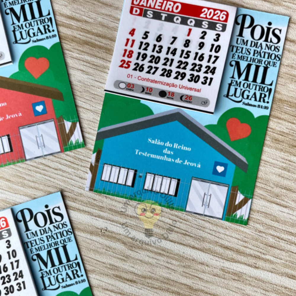 Salão do Reino | Calendário 2026 - Imagem 6