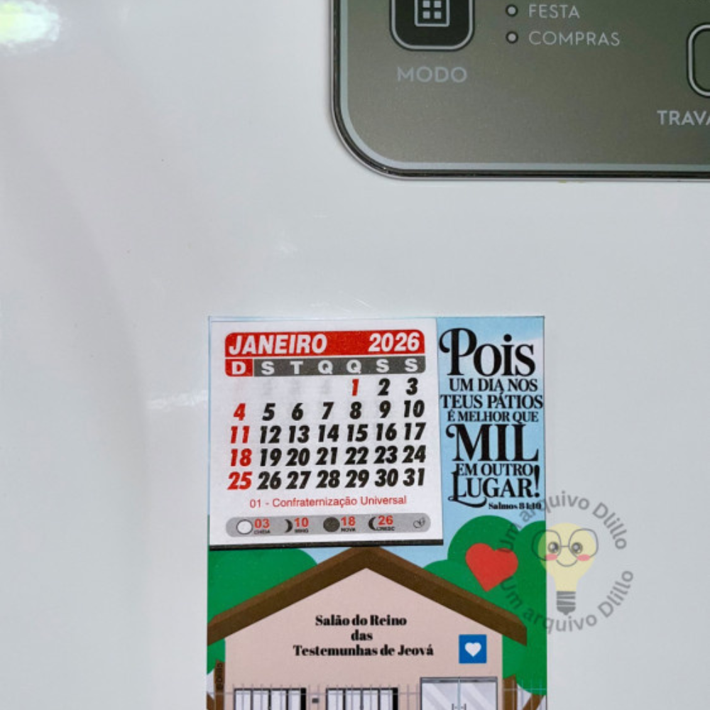 Salão do Reino | Calendário 2026 - Imagem 8