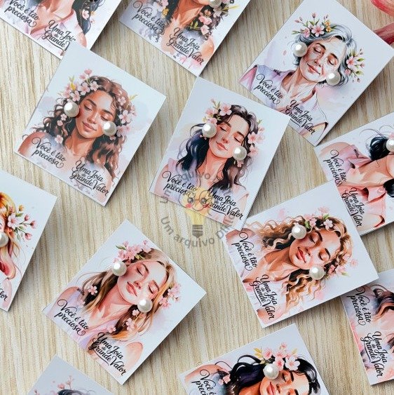 Lembrancinha Tag para Brinco