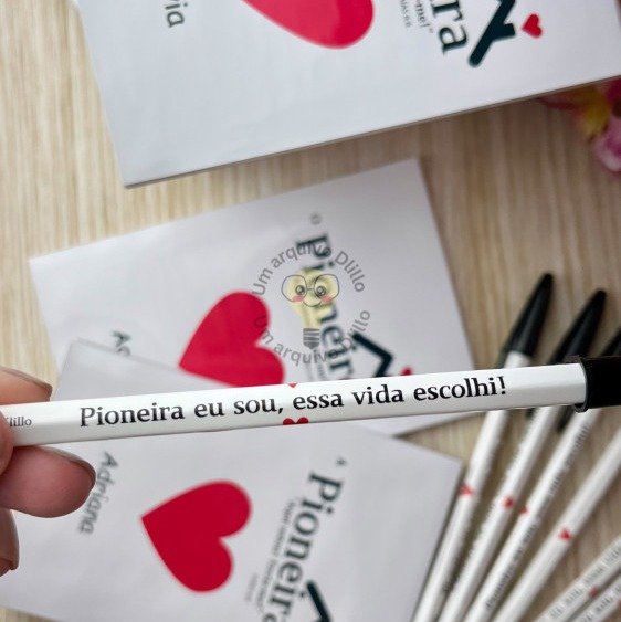 Capa bloquinho e Caneta Pioneiro e Pioneira - Imagem 3