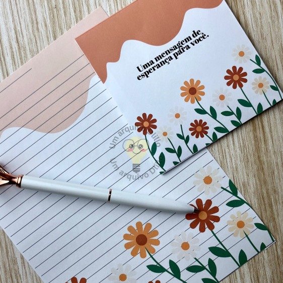 Cartas Florais 2 por página