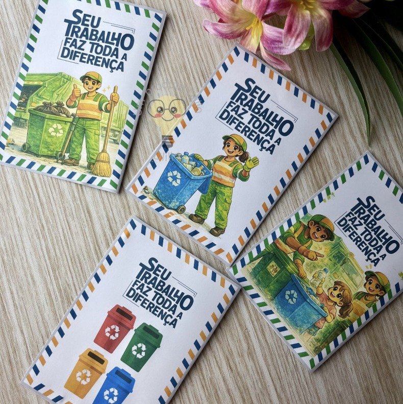 Cartas "Seu trabalho faz toda a diferença"