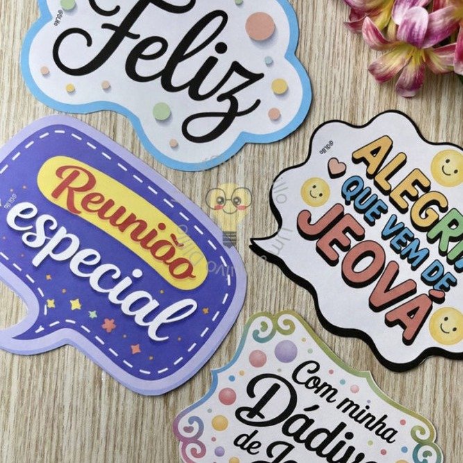 32 Plaquinhas para Fotos - Reunião Especial - Imagem 10