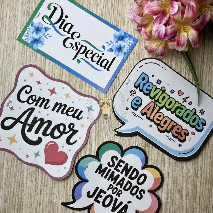 32 Plaquinhas para Fotos - Reunião Especial - Imagem 8