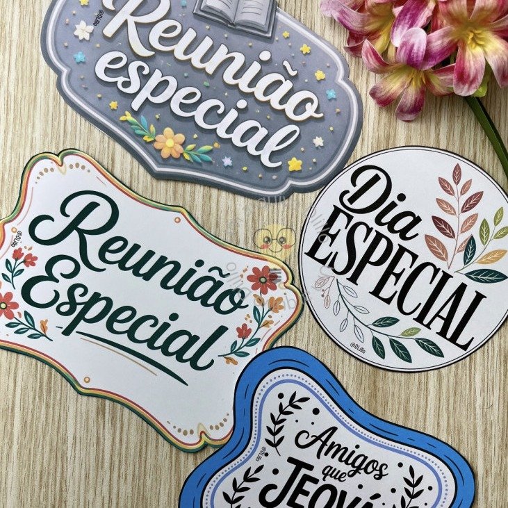 32 Plaquinhas para Fotos - Reunião Especial - Imagem 6