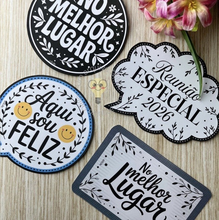 32 Plaquinhas para Fotos - Reunião Especial - Imagem 5