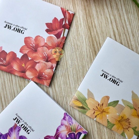 Cartas Floral Modelo 2 - Imagem 13