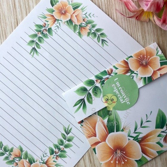 Cartas Floral Modelo 2 - Imagem 8