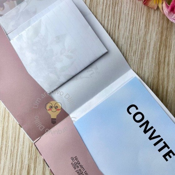 Cartas Floral Modelo 2 - Imagem 5