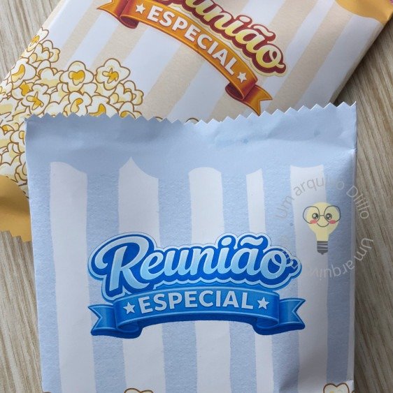 Saco para Pipoca G e Saquinho P - Reunião Especial - Imagem 6